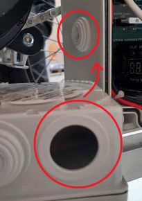 l'astuce du soufflet de boîte de dérivation pour remplacer le presse étoupe